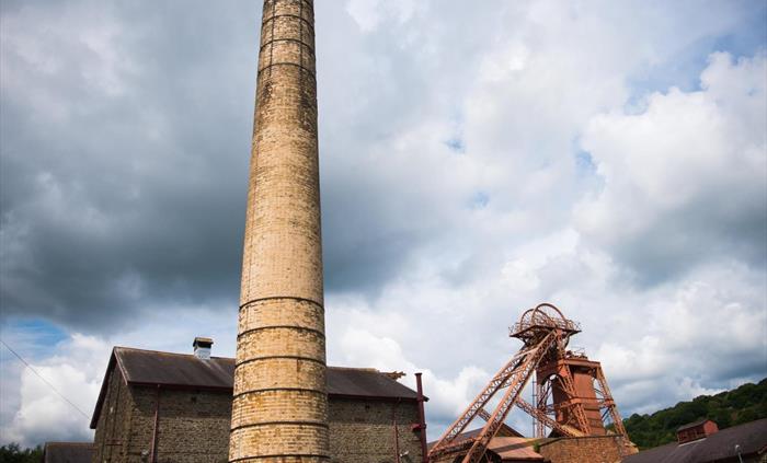 Our iconic chimney dominates the skyline and is 50m high! It's also listed by CADW. Why not pay us a visit and find out more about what happened hundr